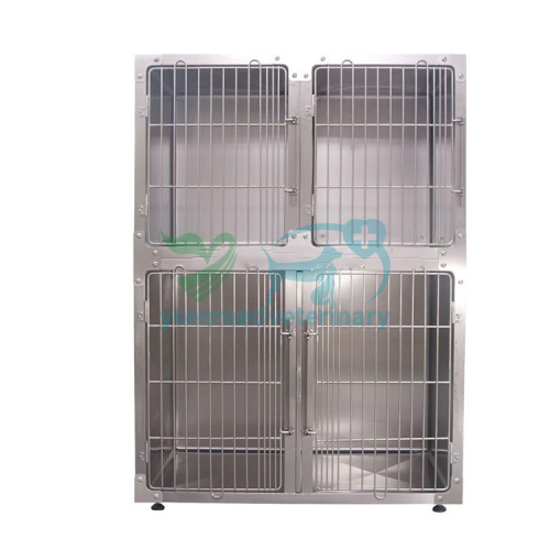 Professional Stainless Steel Modular Dog Cage With Rounded Corner YSKA-509