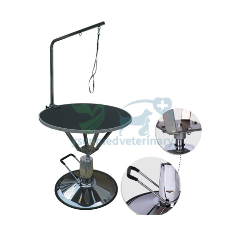 Round Table Veterinary Hydraulic Vet Beauty Grooming Table YSVET-MY8010