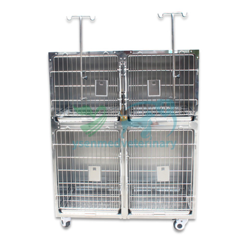 Veterinary combination cages / dog cat cages / stainless steel pet cage YSVET1220