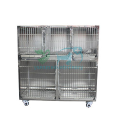 Stainless steel pet cages YSVET1500A