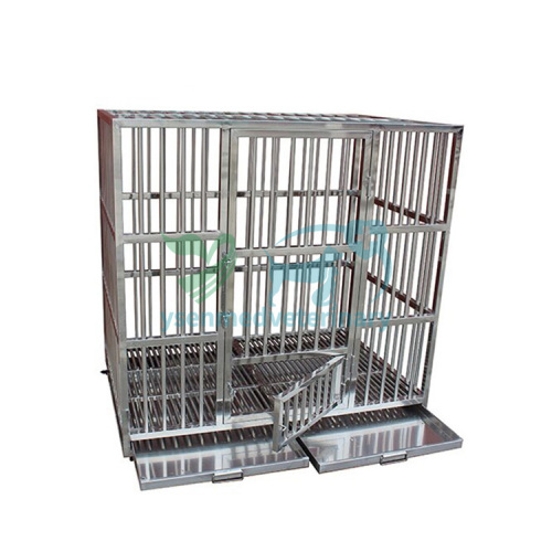 veterinary cage / dog cage / cat cage / high quality stainless steel cage YSVET1200