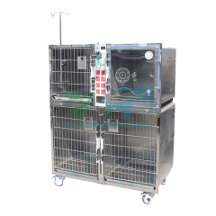 Veterinary Stainless Steel Big Cat Cage YSVET1220B
