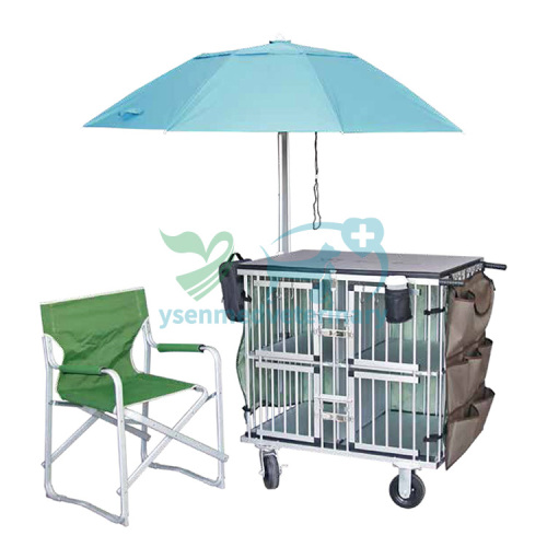 Dog Show Aluminum Portable Trolley YSKB-511