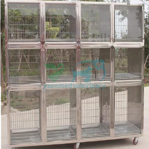Pet Display Cages with Wheels YSVET2440