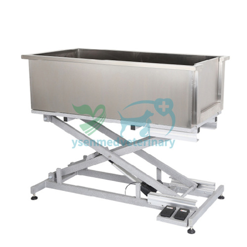 Electric lifting pet cleaning tub standing deep dog spa bathtub YSBTN-137E
