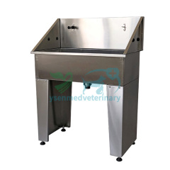 Antiseptic Stainless Steel Freestanding Vet Pet Spa Bathtub YSBTS-85
