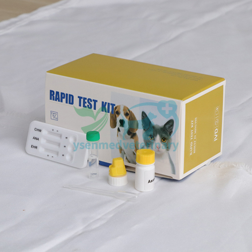 Tiras de prueba rápida veterinaria EHR ANA CHW Ehrlichia Anaplasma Heartworm Combo Test