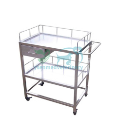 Mesa de instrumentos quirúrgicos de alta calidad YSVET5107