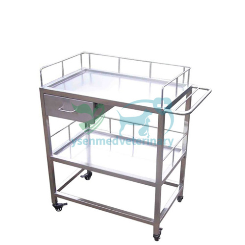 High Quality Surgical Instrument Table YSVET5107