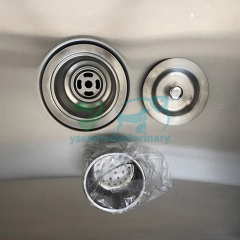 Antiseptic Stainless Steel Freestanding Vet Pet Spa Bathtub YSBTS-85