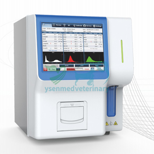 Vet Medical Equipment Full Auto Vet Blood Analyzer Device Animal Clinic Use YSTE320V