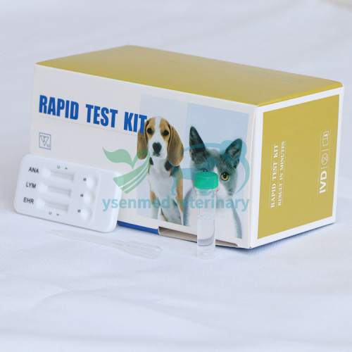 Tiras de prueba rápida veterinaria ANA LYM EHR Ab Anaplasma Lyme Ehrlichia Anticuerpo Combo Test