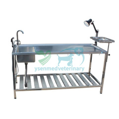 Veterinary dissecting table / Animal autopsy table / Pet dissection table YSVET1600
