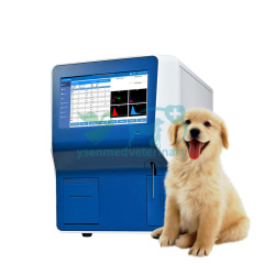 Automatic Hematology Analyzer VET Blood Cell Counting Machine CBC Analyzer YSTE5000A VET