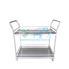 Stainless steel vet double equipment vehicle YSVET5102