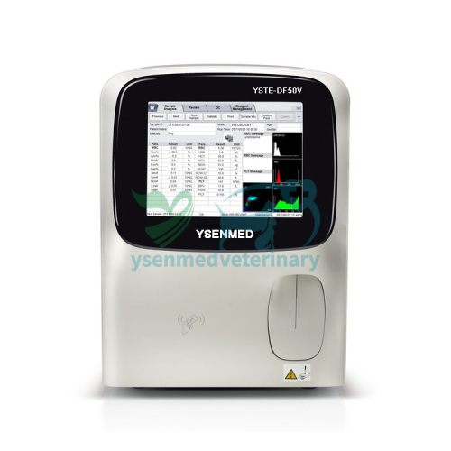 Animal 5-Diff Automatic Hematology Analyzer YSTE-DF50V
