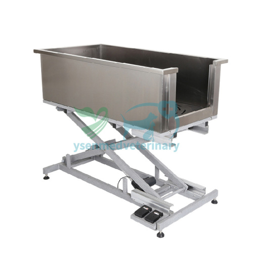 Electric lifting pet cleaning tub standing deep dog spa bathtub YSBTN-137E