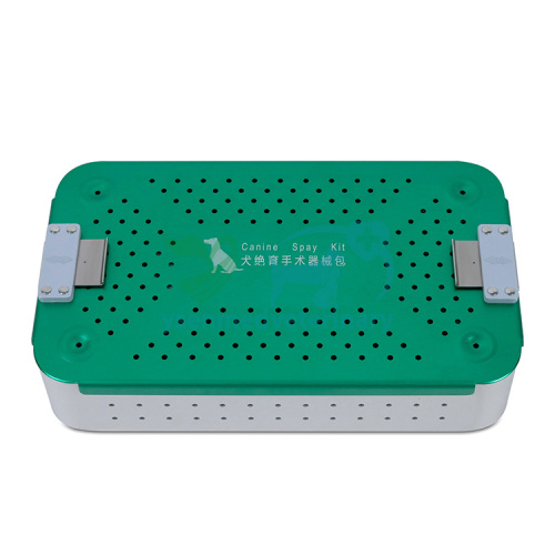 Juego de instrumentos de esterilización de ligadura canina YSVET-G014