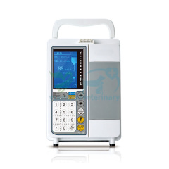 Bomba de infusión electrónica automática para UCI portátil veterinaria YSSY-710V