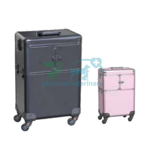 High Quality Mobile Tool Case With Collapsible Dragging Handles YSTK-608