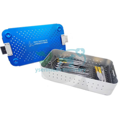 set de instrumentos para cirugía general veterinaria YSVET-W012