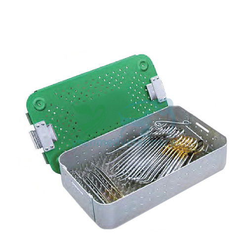 Kit de instrumentos quirúrgicos de tejidos blandos para hospitales de animales, conjunto de instrumentos quirúrgicos YSVET-S01B