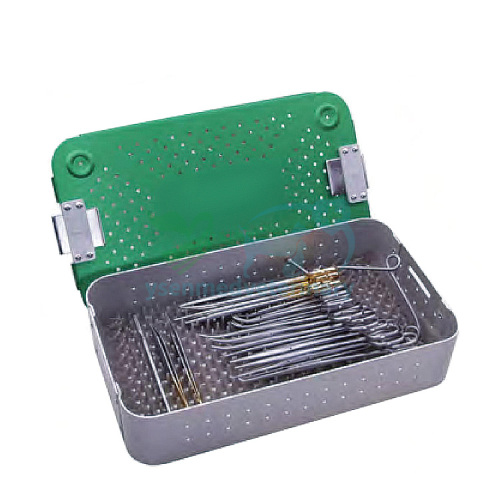 Kit de instrumentos quirúrgicos de tejidos blandos para hospitales de animales, conjunto de instrumentos quirúrgicos YSVET-S01A
