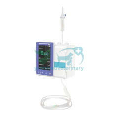 Equipo veterinario Bomba de infusión veterinaria portátil LCD de 4,3 pulgadas Yssy-V5