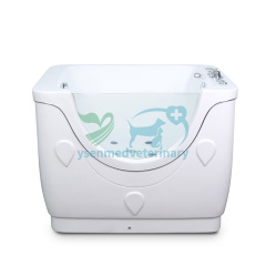 Bañera eléctrica para el aseo de perros, bañera de hidromasaje para mascotas para clínica veterinaria YSVET11053