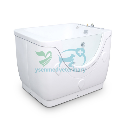 Bañera eléctrica para el aseo de perros, bañera de hidromasaje para mascotas para clínica veterinaria YSVET11053
