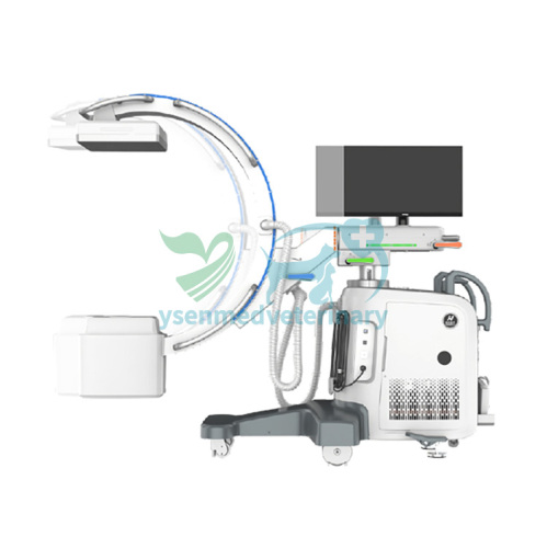 YSENMED Veterinary 5kW Mobile Digital C-arm X-ray System