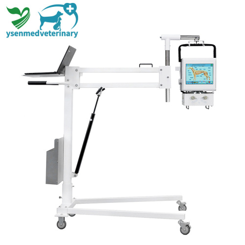 Touch Screen 5kW Portable Mobile Animal Digital X-Ray Machine YSX050-C