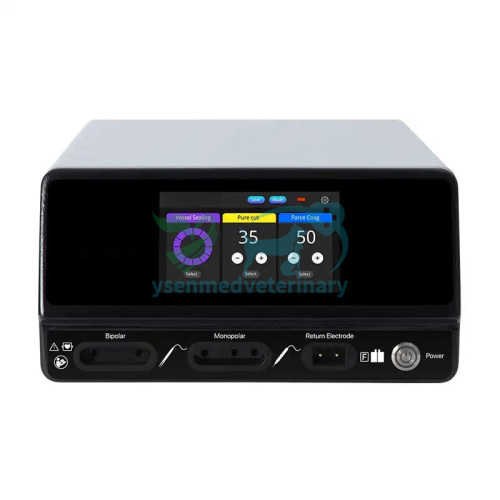 LCD touch screen veterinary electrosurgical machine