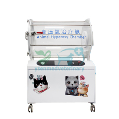 YSVET-ICU03 Cámara hiperoxina para animales veterinarios Cámara de oxígeno hiperbárico para mascotas Terapia de oxígeno hiperbárico veterinario