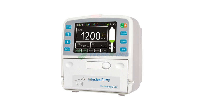 Operation guide video for YSENMED hot-selling veterinary infusion pump YSSY-EB12V