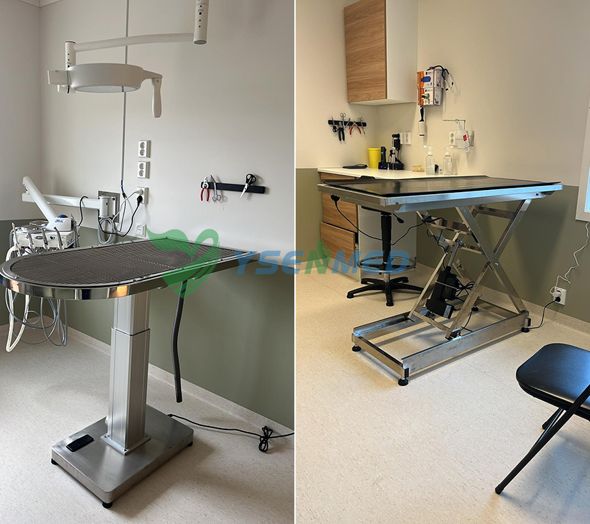 Norwegian vet is pleased with YSENMED veterinary equipment.