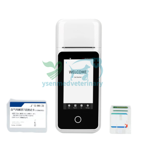YSTE-VG1 Handheld Veterinary Blood Gas & Electrolyte Analyzer