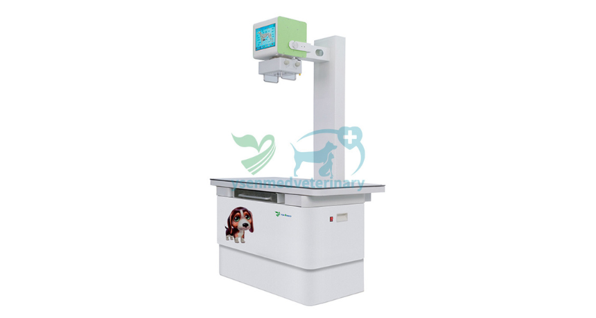 Get Clearer Images and Better Results with the 5KW Veterinary Stationary X-ray Machine with Table