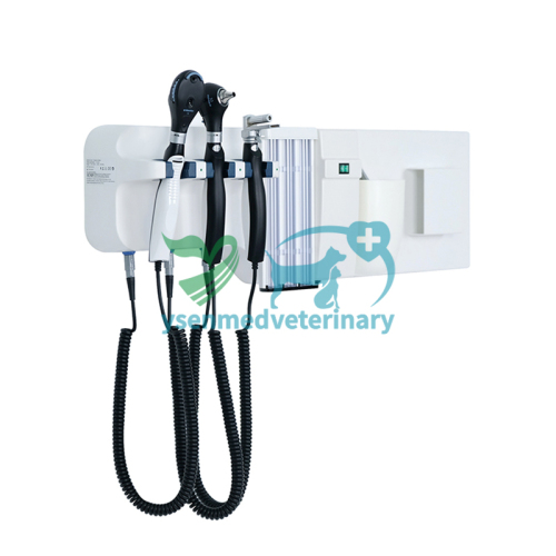 Estación de diagnóstico veterinario de otorrinolaringología de montaje en pared YSENT-ZCA5VET