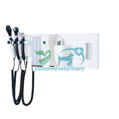 Estación de diagnóstico veterinario de otorrinolaringología de montaje en pared YSENT-ZCA5VET