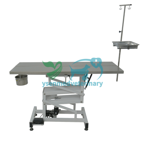 Electric hydraulic V-shaped pet surgical table YSVET-OT06