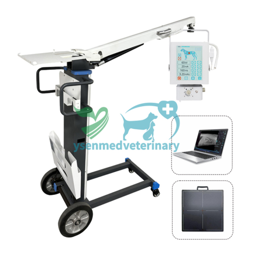 Unidad de rayos X portátil veterinaria de 8 kW YSX080-PF VET