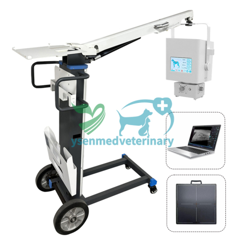 Unidad de rayos X portátil veterinaria de 8 kW YSX080-PF VET