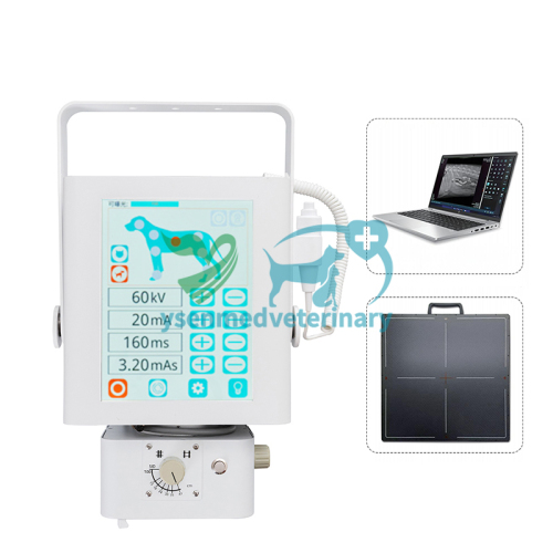 Unidad de rayos X portátil veterinaria de 5,6 kW YSX056-PF VET