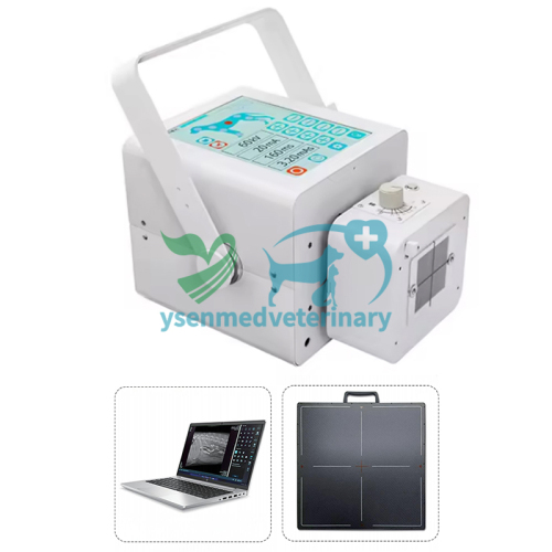 Unidad de rayos X portátil veterinaria de 8 kW YSX080-PF VET