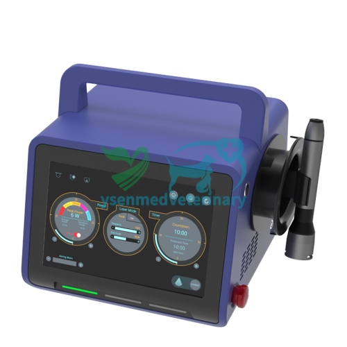 Sistema de terapia láser equina de diodo multilongitud de onda de 30 W YSVET-DLS5E