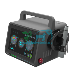 Sistema de láser veterinario de diodo multilongitud de onda de 30 W para terapia y cirugía láser YSVET-DLS5