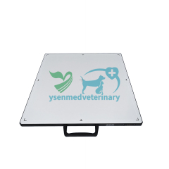 Detector de panel plano inalámbrico DR para radiología veterinaria YSFPD4343W VET
