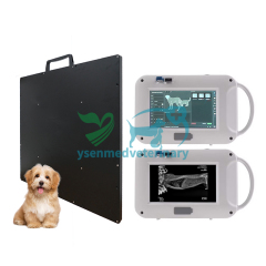 Mini máquina de rayos X digital portátil veterinaria YSENMED de 350 W YSX-P705 VET