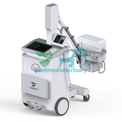 Máquina de rayos X móvil digital veterinaria YSENMED de 5 kW YSX-mDR5B VET